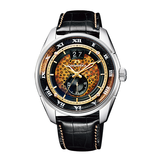 時計 CITIZEN CAMPANOLA 20周年記念モデル NZ0001-04E 彪目金（あやめ 
