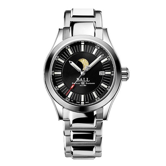 時計 BALL WATCH エンジニア Ⅱ ムーンフェイズ NM2282C-SJ-BK - 高級 