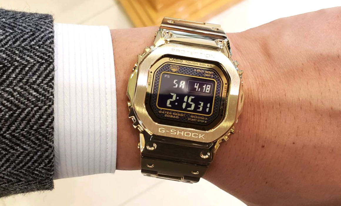 CASIO G-SHOCK ゴールド GMW-B5000GD-9JF